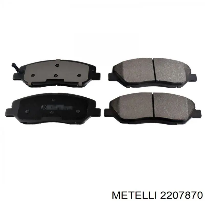 Тормозні колодки Metelli 2207870