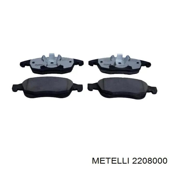 Передні тормозні колодки 2208000 Metelli