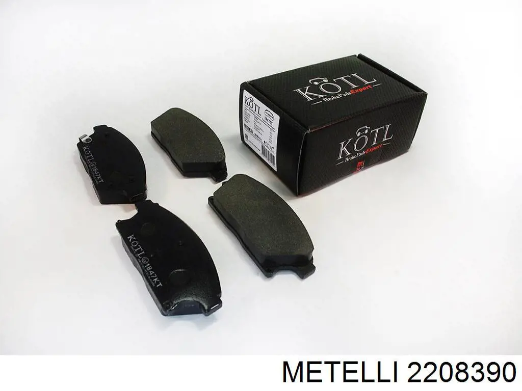 Тормозні колодки Metelli 2208390