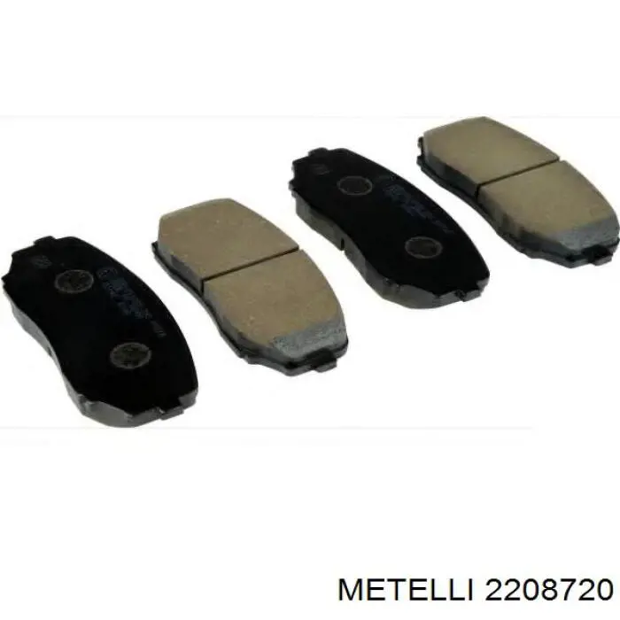 Тормозні колодки Metelli 2208720