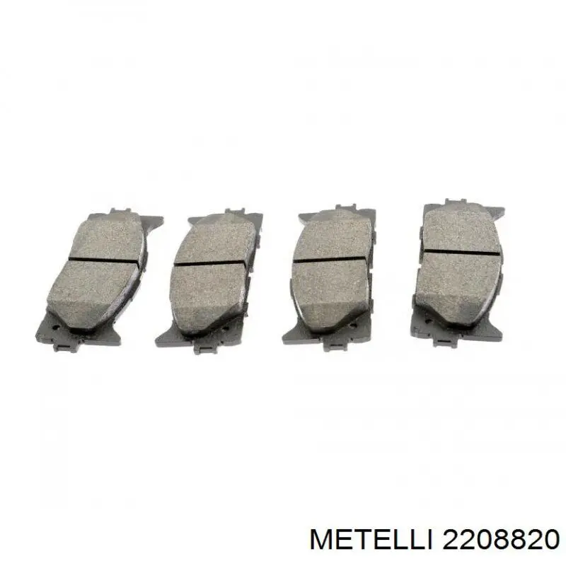 Тормозні колодки Metelli 2208820