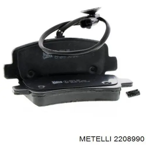 Задні дискові колодки Metelli 2208990