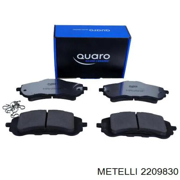 Гальмівні колодки Metelli 2209830 ціна, від 28.95 USD