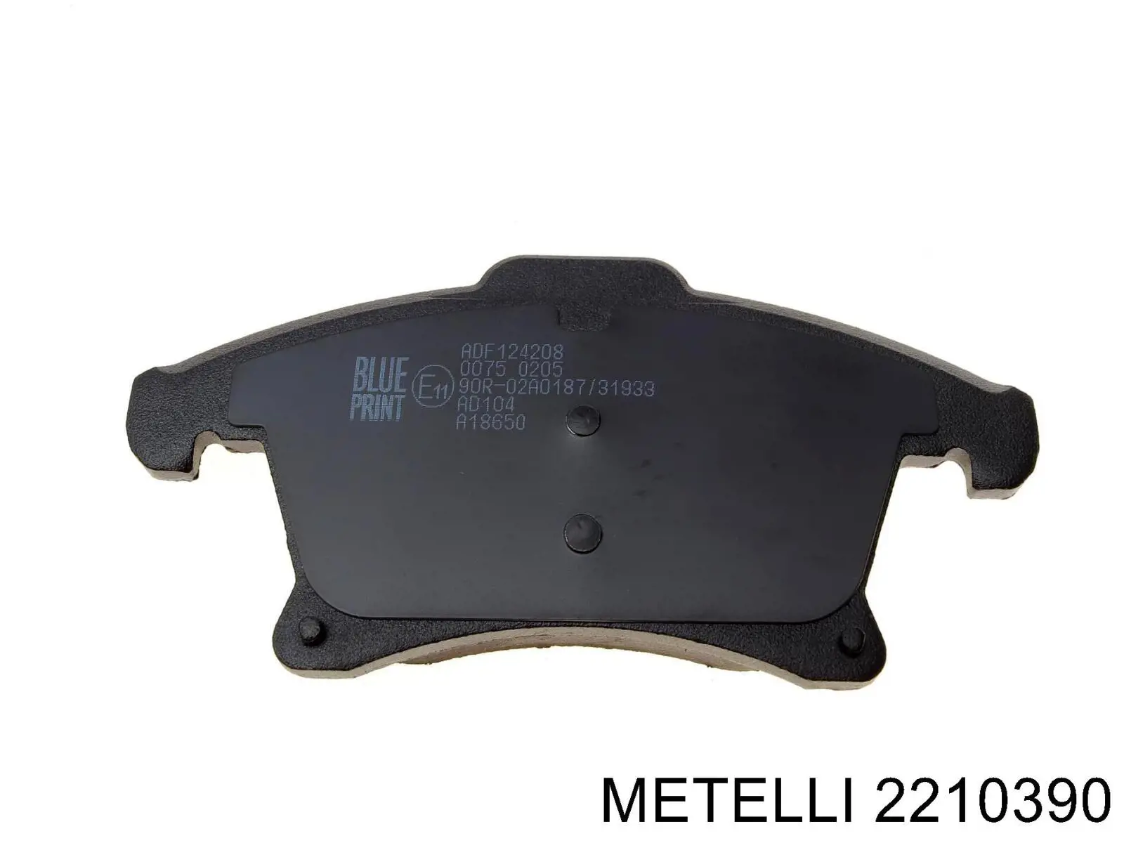 Передні тормозні колодки 2210390 Metelli