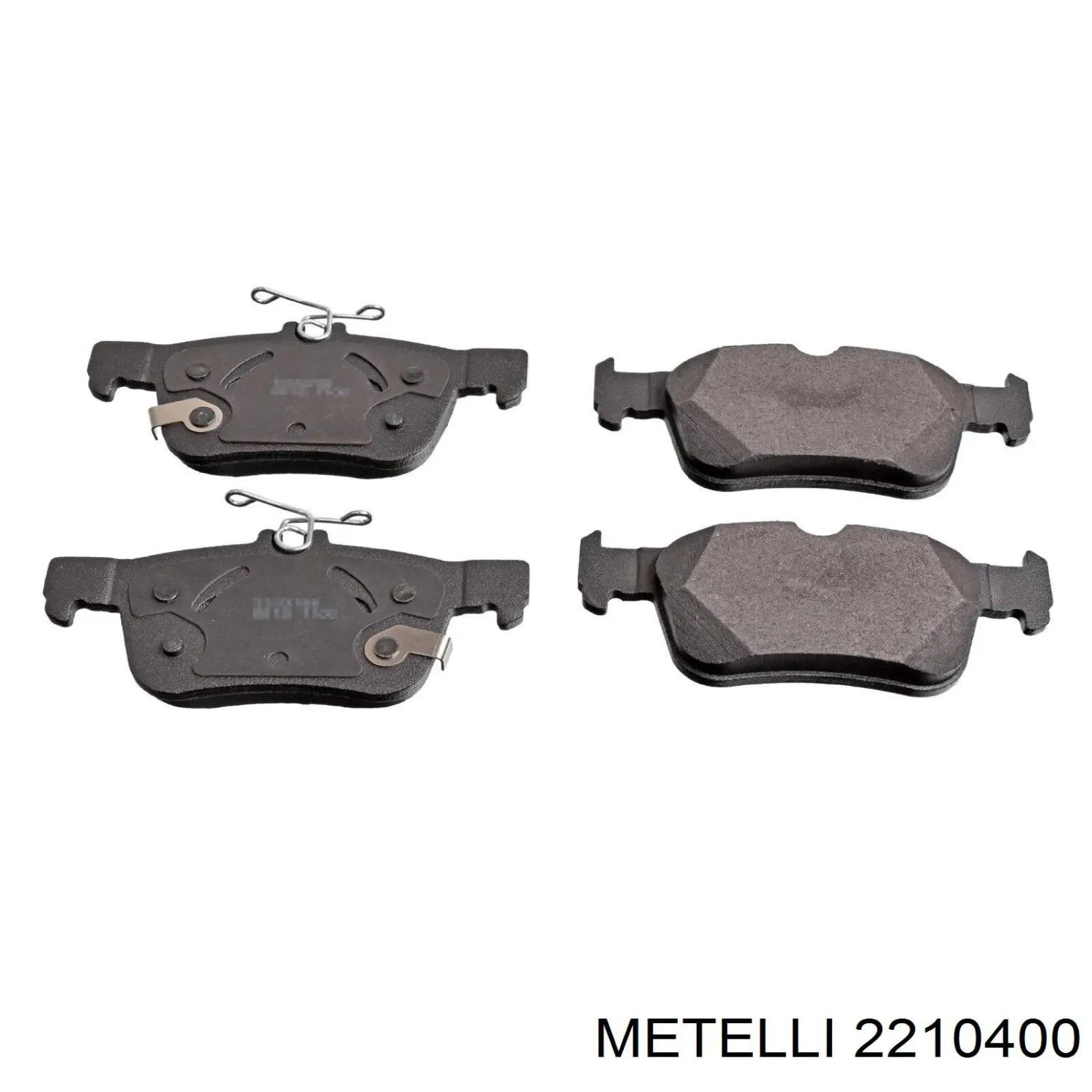 Купити 2210400 Metelli Задні колодки