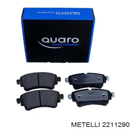 Задні гальмівні колодки Metelli 2211290 ціна, від 26.82 USD