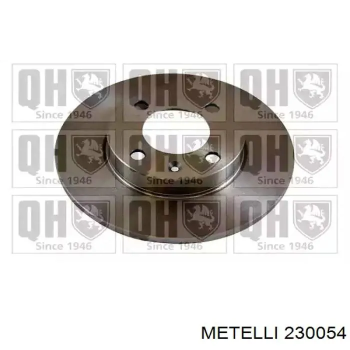 230054 Metelli Гальмо дискове переднє