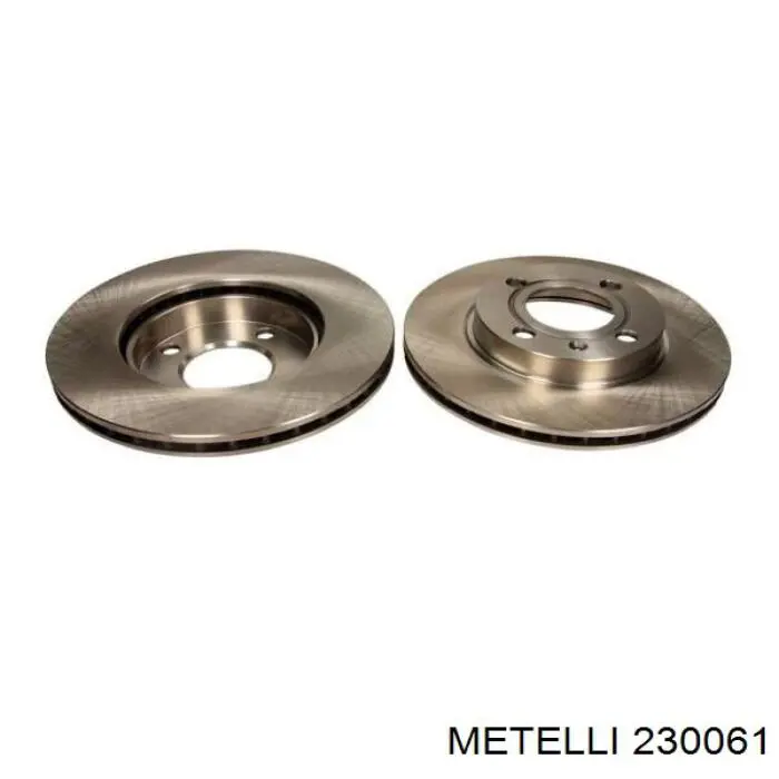 230061 Metelli Гальмо дискове переднє