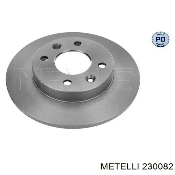 Диск переднього гальма Metelli 230082 ціна, від 17.50 USD