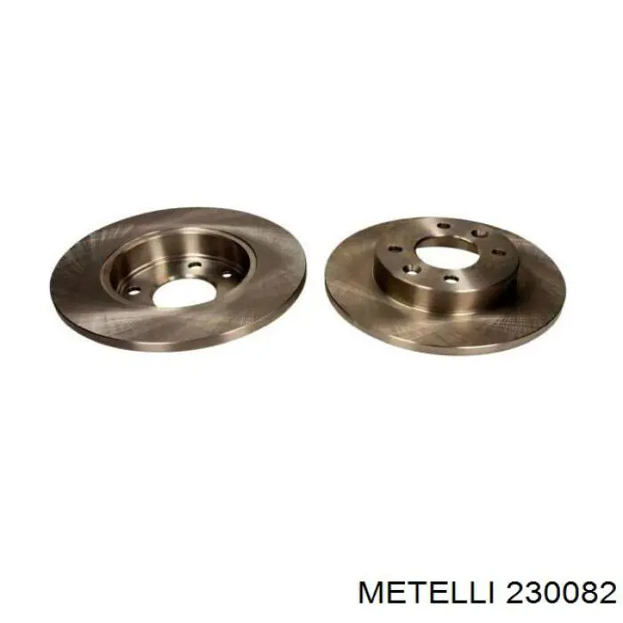 Гальмівні диски передні 230082 Metelli