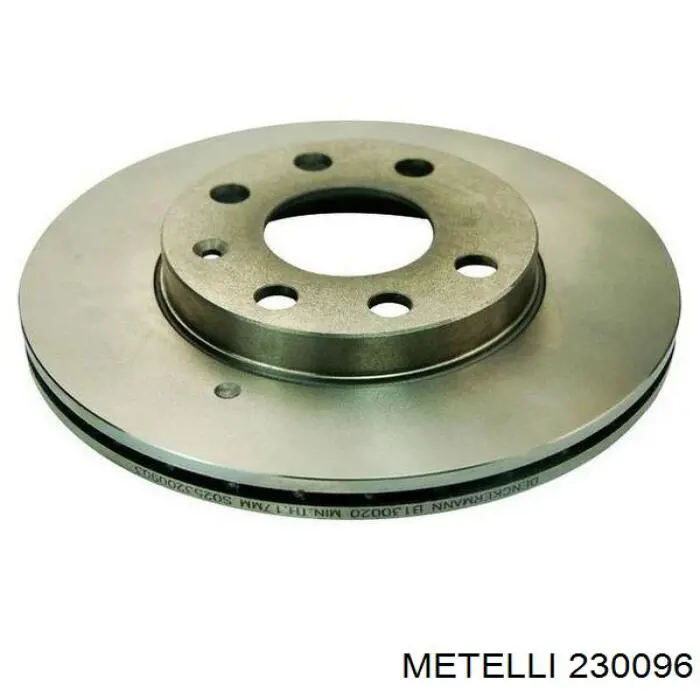 230096 Metelli Гальмо дискове переднє