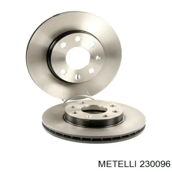 Диск переднього гальма Metelli 230096 ціна, від 18.84 USD