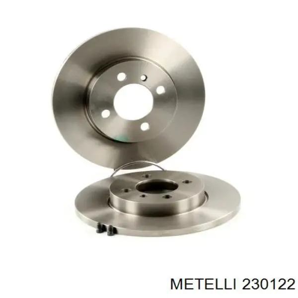 Диск гальмівний передній Metelli 230122