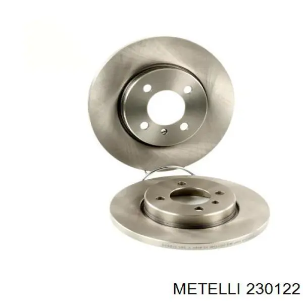 Диск переднього гальма Metelli 230122 ціна, від 19.88 USD