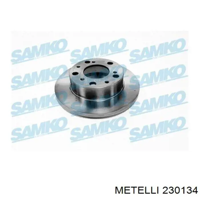 Диск переднього гальма Metelli 230134 ціна, від 28.58 USD