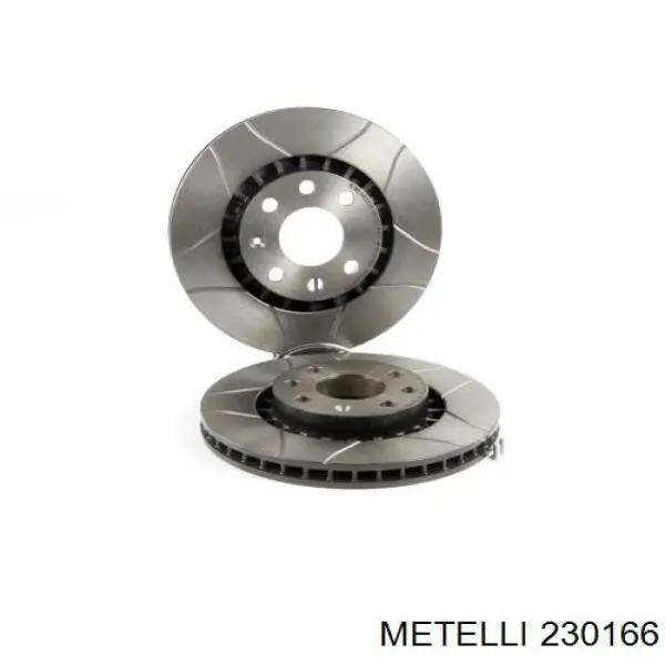 Гальмівні диски передні 230166 Metelli