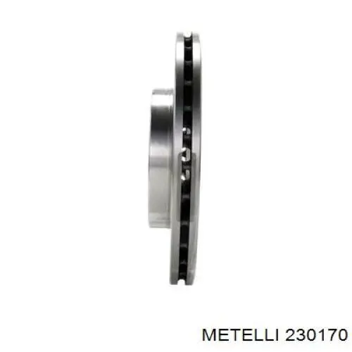 230170 Metelli Гальмо дискове переднє