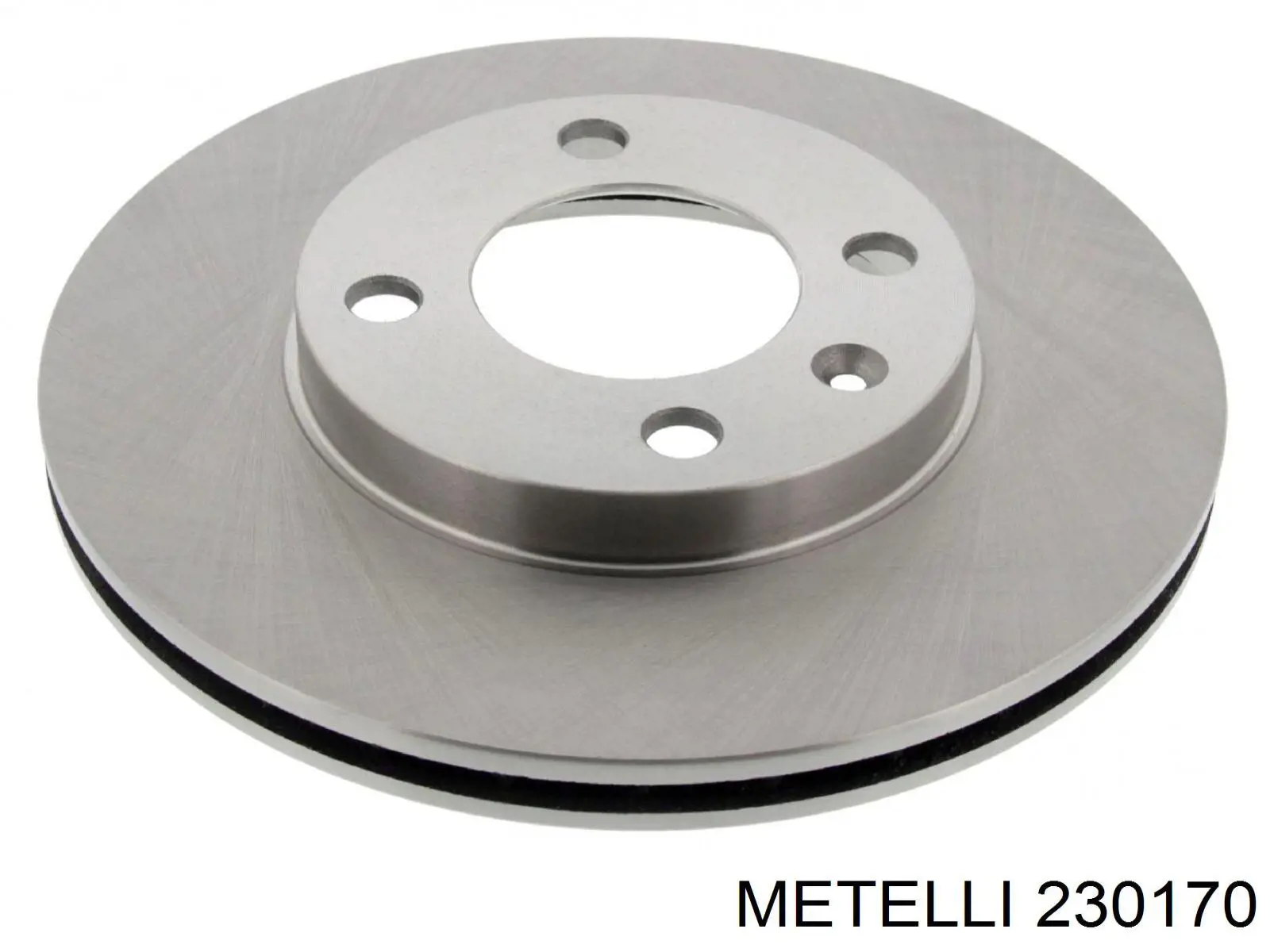 230170 Metelli Гальмо дискове переднє