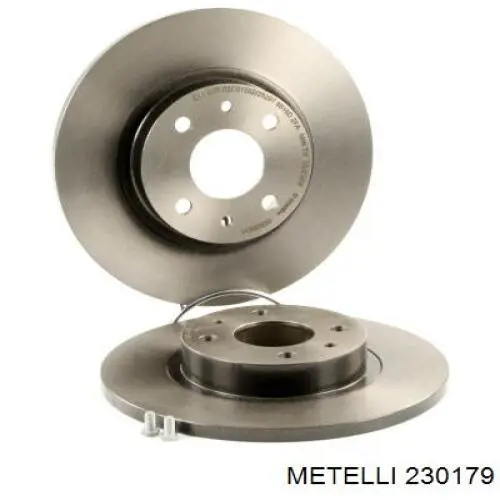 230179 Metelli Гальмо дискове переднє