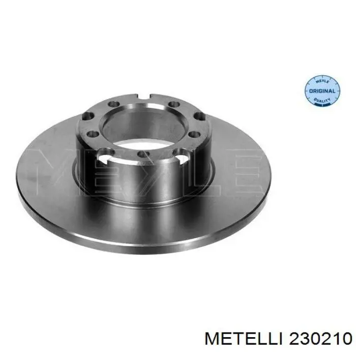 230210 Metelli Гальмо дискове переднє