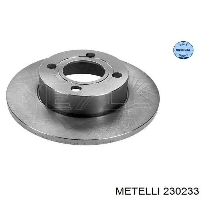 Гальмівні диски передні 230233 Metelli