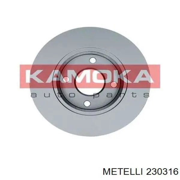 Диск переднього гальма Metelli 230316 ціна, від 27.14 USD