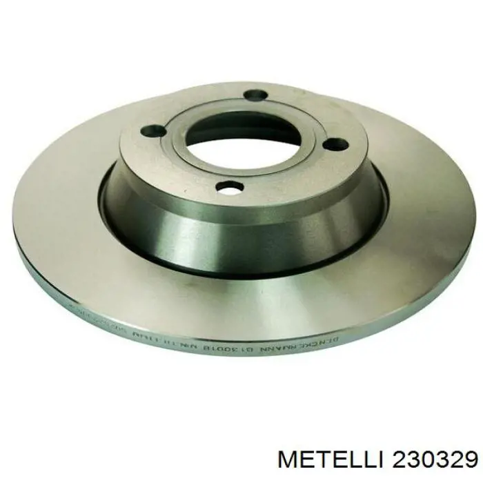 230329 Metelli диск гальмівний передній