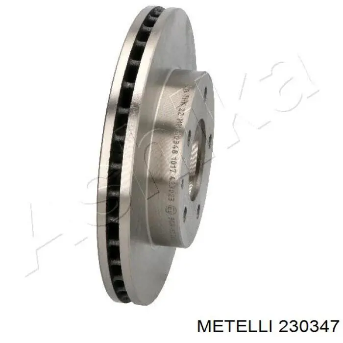 Диск переднього гальма Metelli 230347 ціна, від 25.39 USD