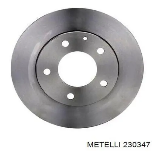 230347 Metelli диск гальмівний передній