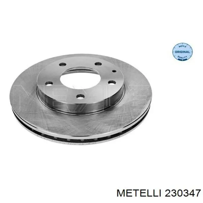 230347 Metelli Гальмо дискове переднє