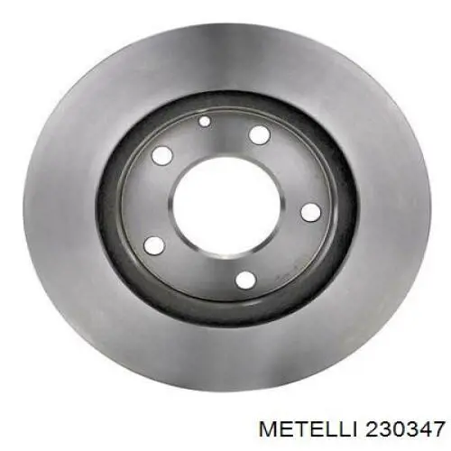 Диск переднього гальма Metelli 230347 ціна, від 25.39 USD