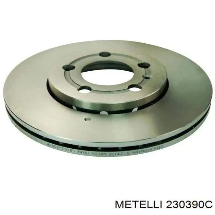 Гальмівні диски передні 230390C Metelli