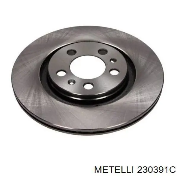 Диск гальмівний передній Metelli 230391C