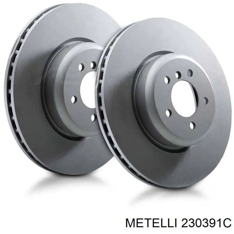 230391C Metelli Гальмо дискове переднє