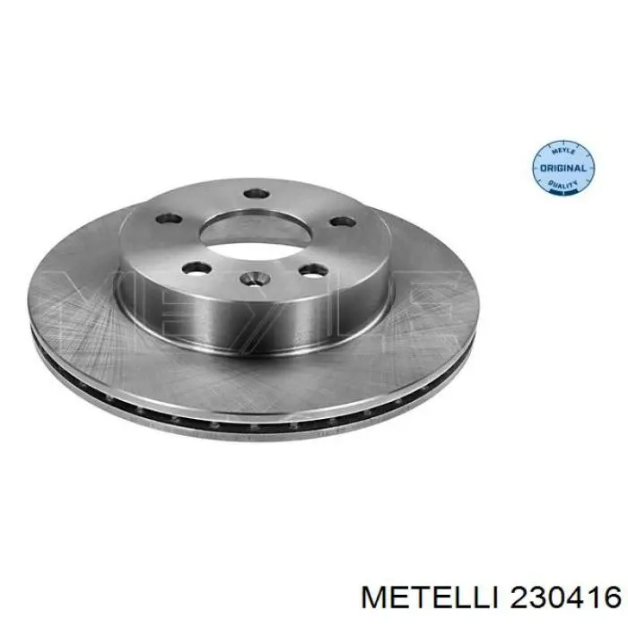 Гальмівні диски передні 230416 Metelli