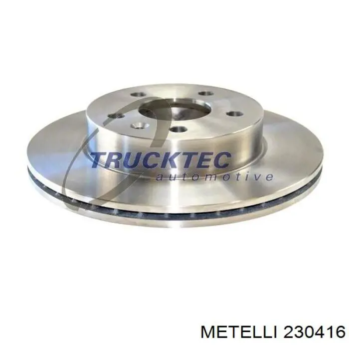 Диск переднього гальма Metelli 230416 ціна, від 35.08 USD