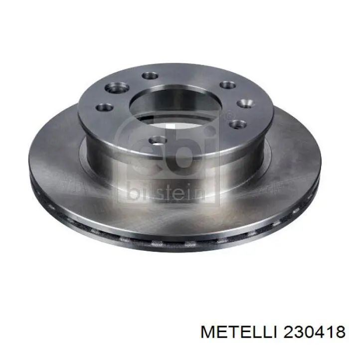 230418 Metelli Гальмо дискове переднє