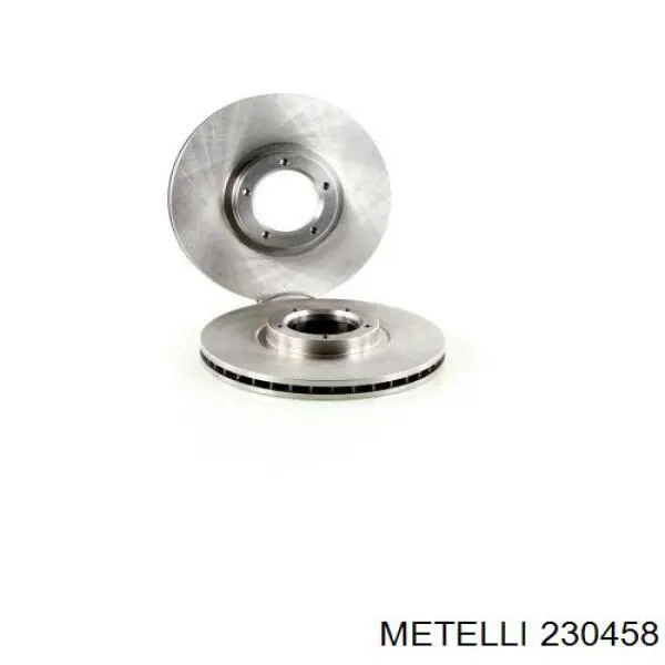 Диск переднього гальма Metelli 230458 ціна, від 31.90 USD