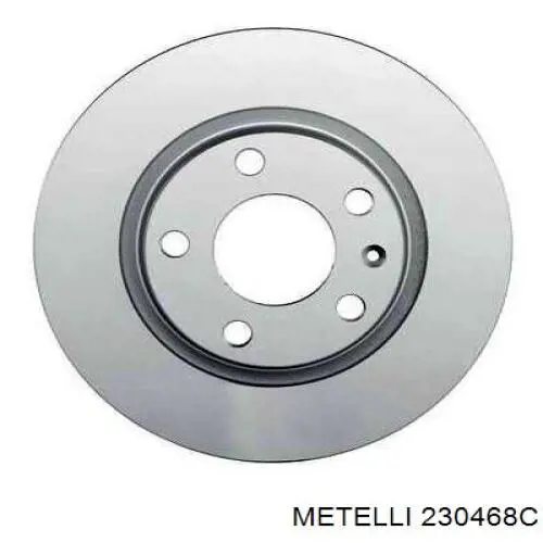 Гальмівні диски передні 230468C Metelli