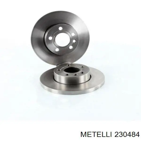 Диск гальмівний передній Metelli 230484