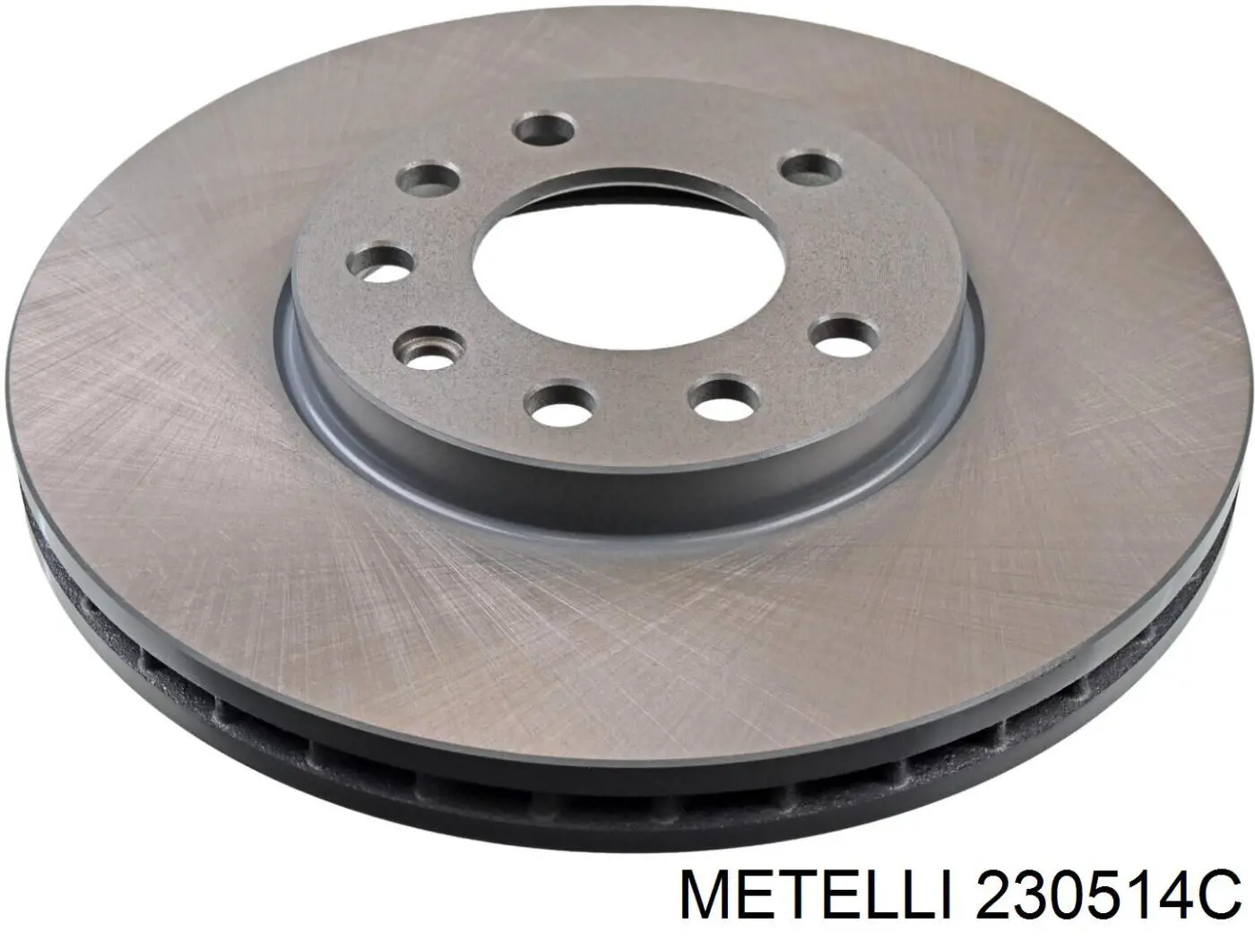 Диск гальмівний передній 230514C Metelli