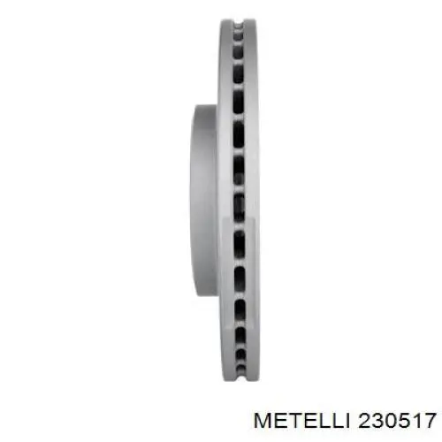 Гальмівні диски передні 230517 Metelli