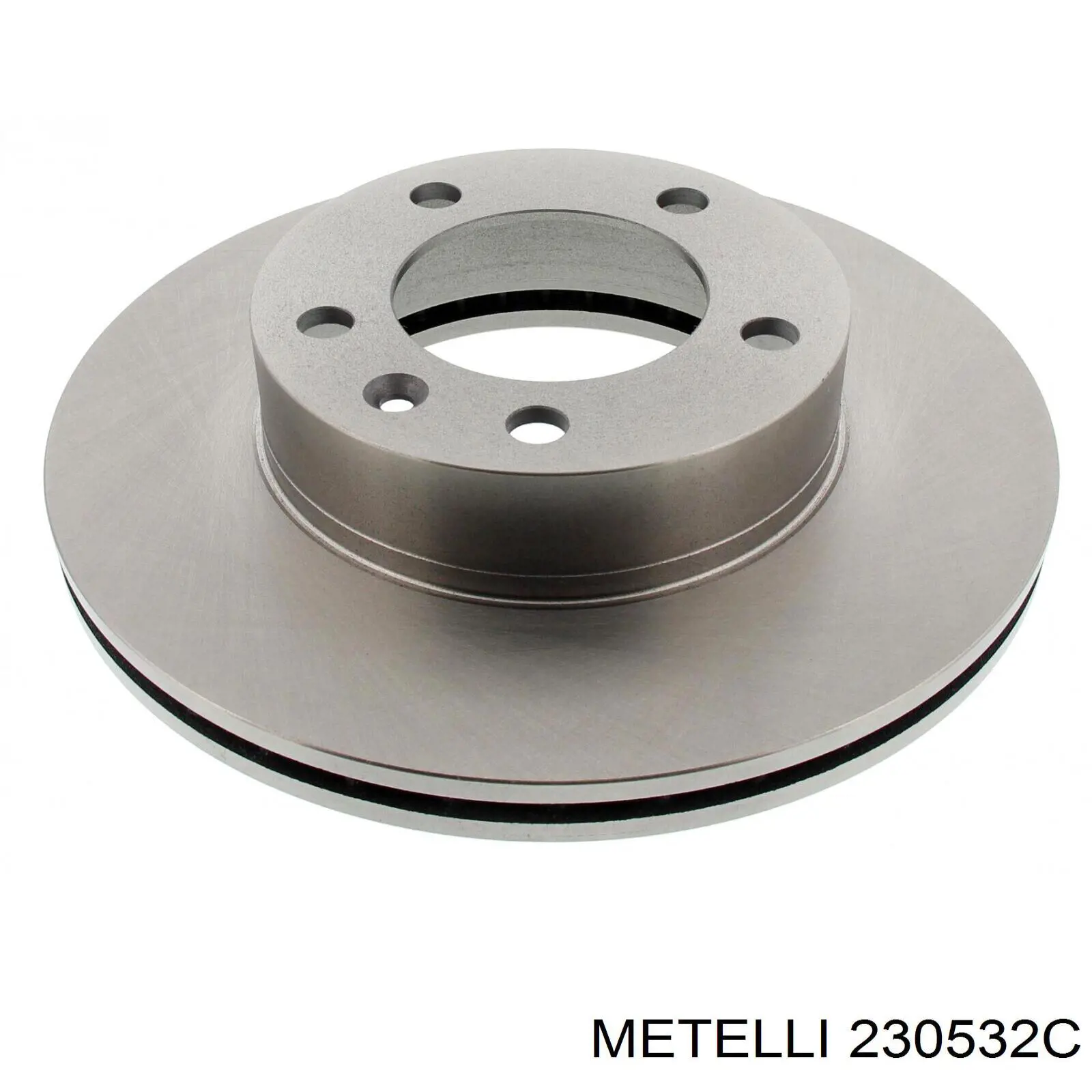 230532C Metelli диск гальмівний передній