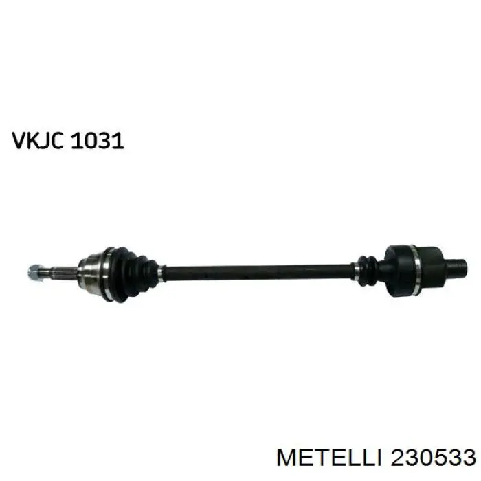 230533 Metelli Гальмо дискове переднє