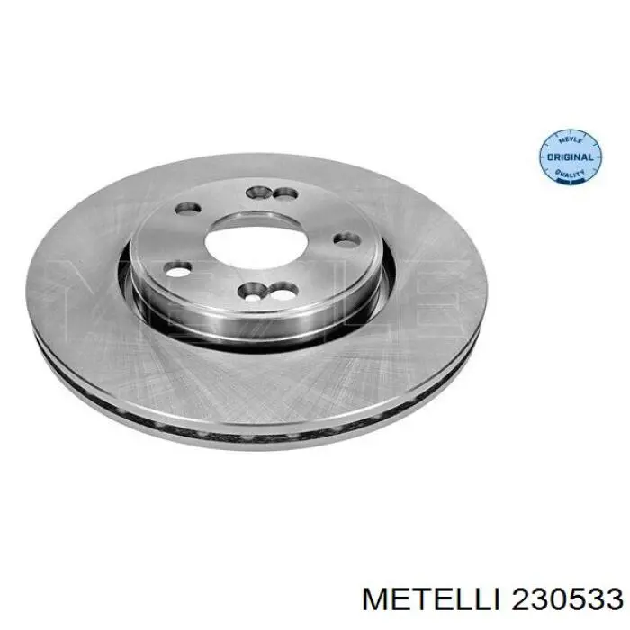 230533 Metelli Гальмо дискове переднє