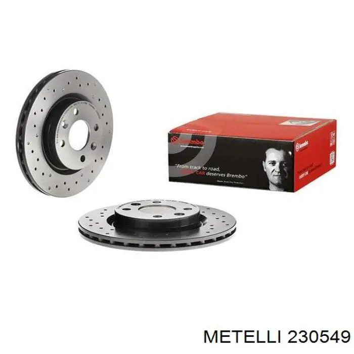 Купити 230549 Metelli Ротор гальмівний