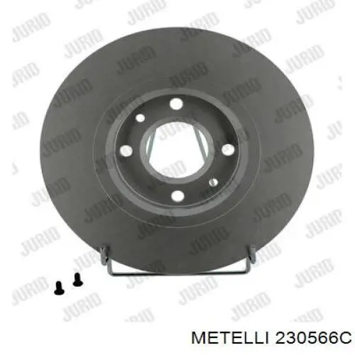 Диск переднього гальма Metelli 230566C ціна, від 41.13 USD