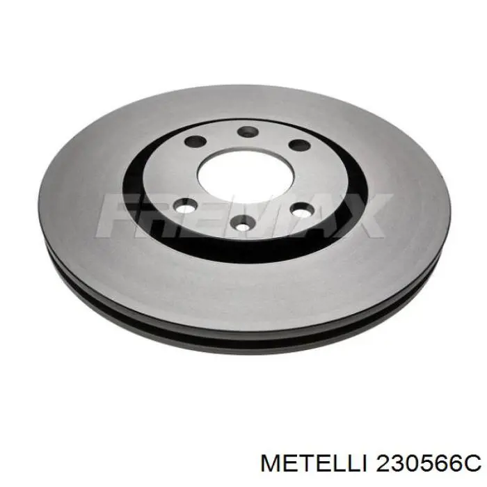 Гальмівні диски передні 230566C Metelli