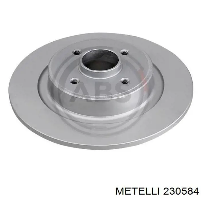 Гальмівні диски 230584 Metelli