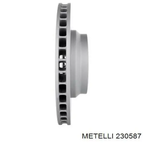 Диск гальмівний передній Metelli 230587
